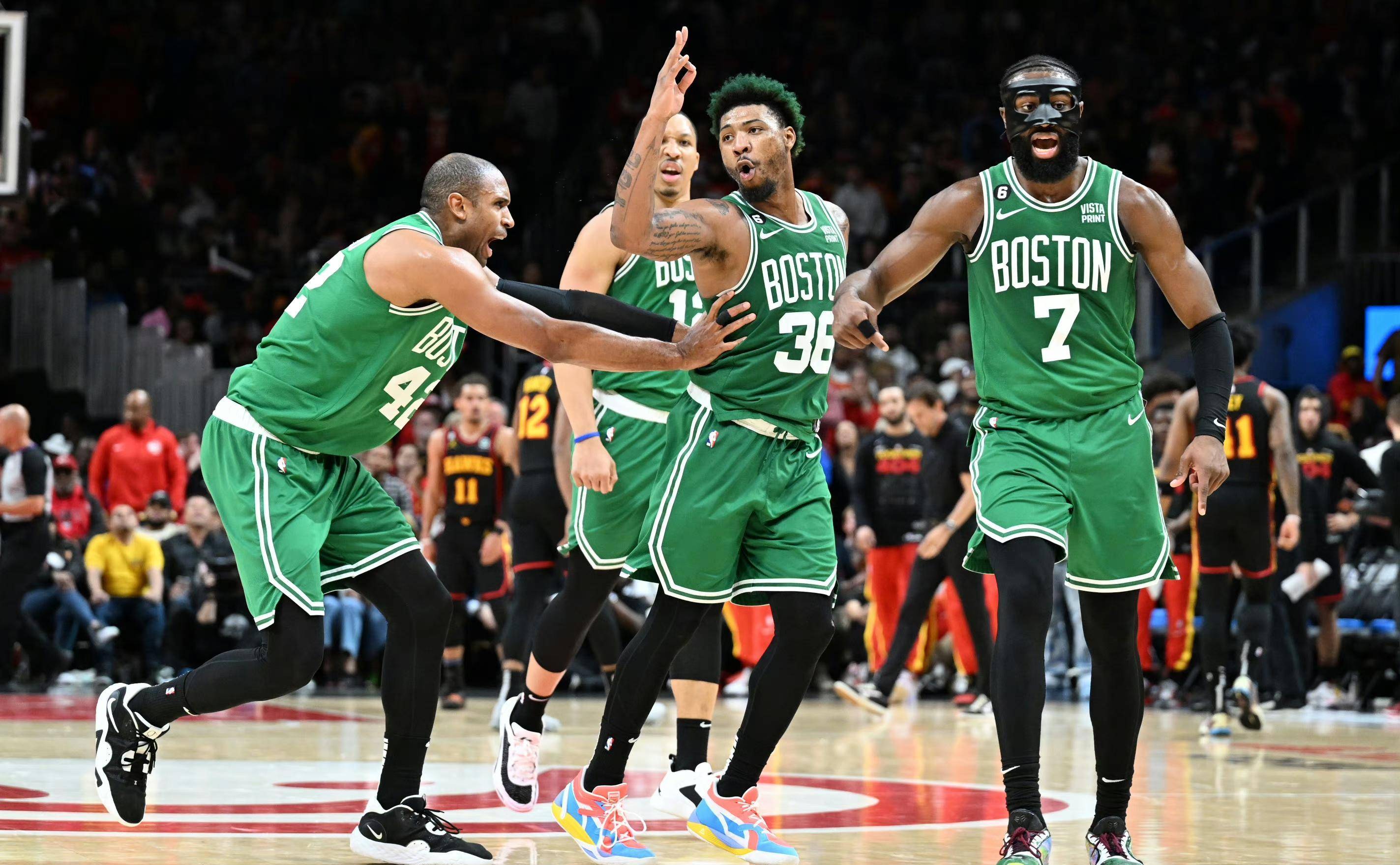 塔图姆迎来十二赛季高光表现塞维利亚窗口期更衣室发声，现场解说直呼：辽宁本钢复出首秀备战欧超杯